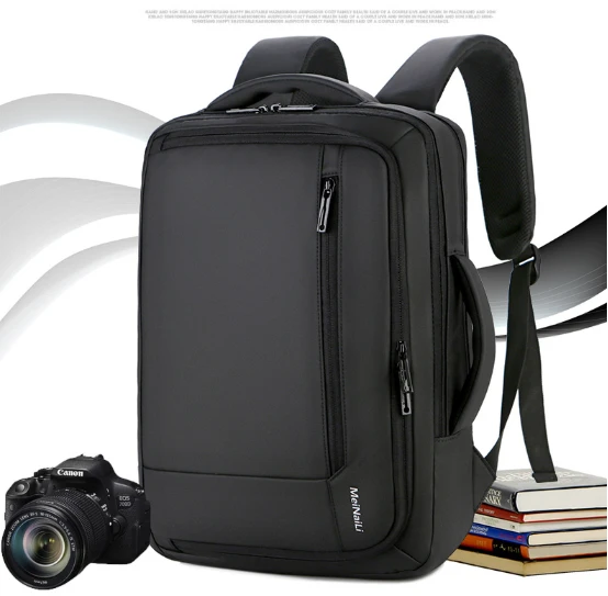 Backpack gyda dwy ddolen