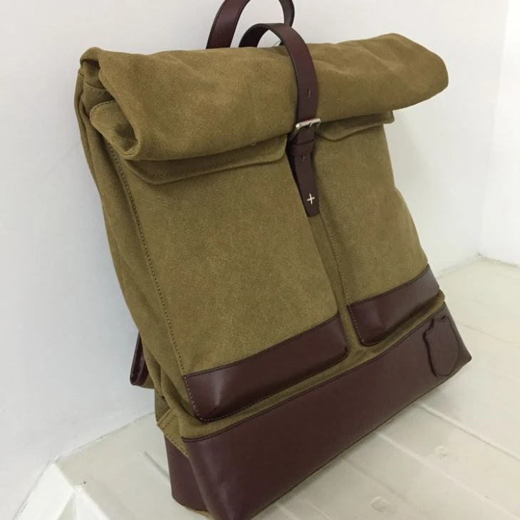 Backpacks Lether Canvas i fechgyn