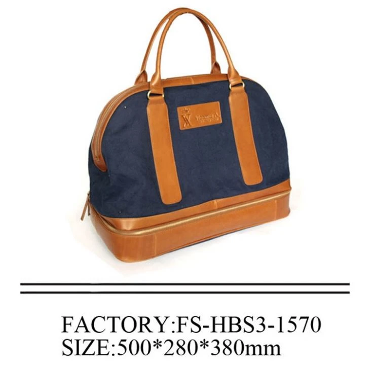 Bag teithio gyda adran esgidiau