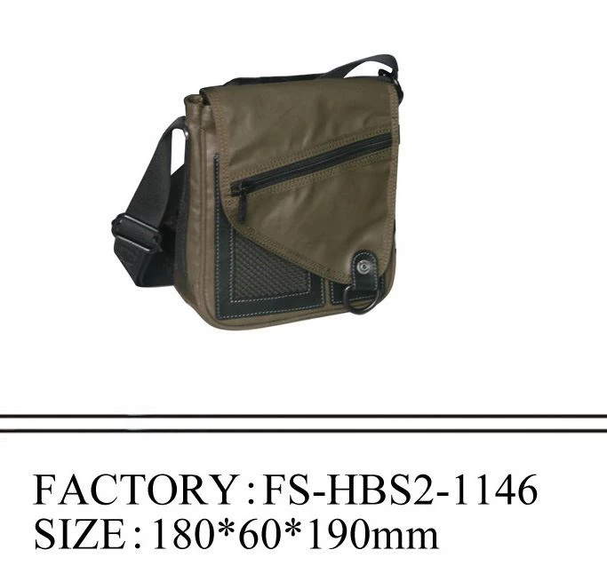 Messager Bag Men China gyda lledr 2021